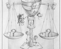 Ketika Hukum Mulai Digoda - Sketch by L. Fauzi