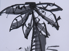 25. Bali Life Palm Tree Frame Series #10