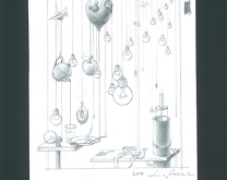 Hanging - Sketch by L. Fauzi