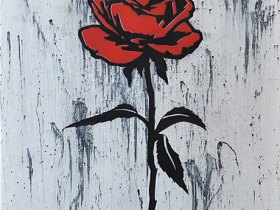 Red Rose by Quint