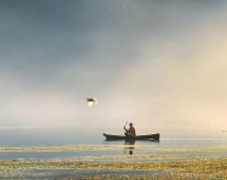 Morning Fisherman by Yoga Raharja