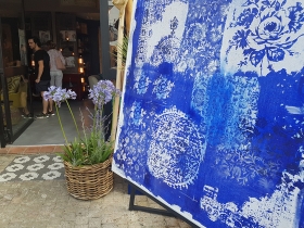 Yokii Live Painting at Taman Antik St Tropez